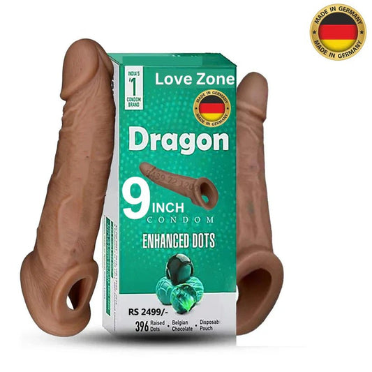Dragon Condom ( 9 INCH) - Forcex 360