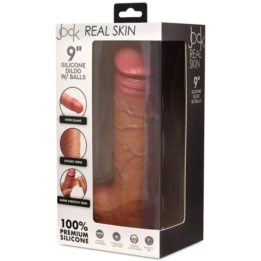 Dual Density Silicone Stud Dildo 8 inch | Realistic Dildos from Condom Depot - Forcex 360